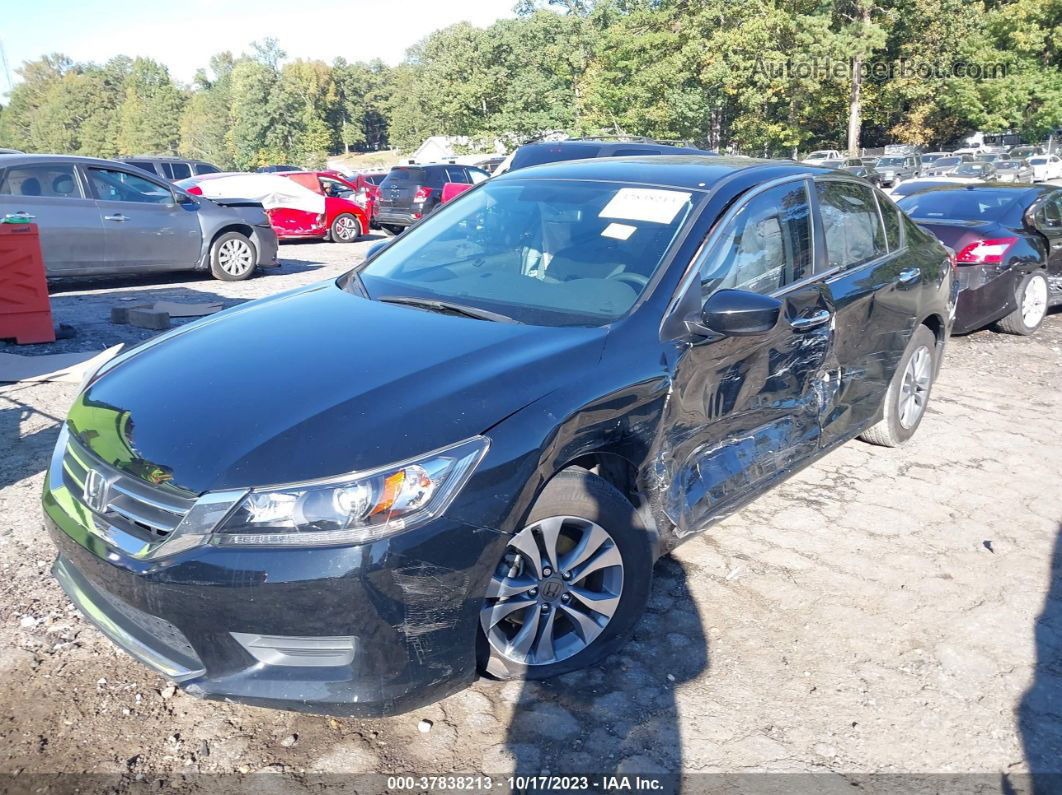 2015 Honda Accord Sedan Lx Black vin: 1HGCR2F36FA183117