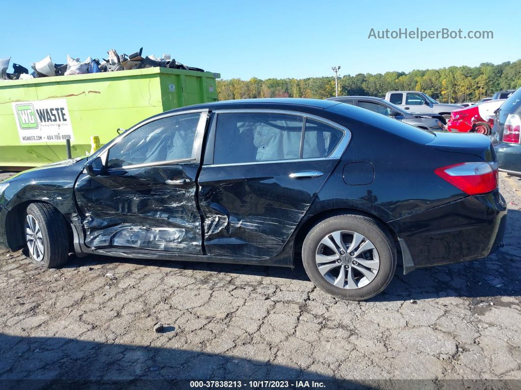 2015 Honda Accord Sedan Lx Black vin: 1HGCR2F36FA183117