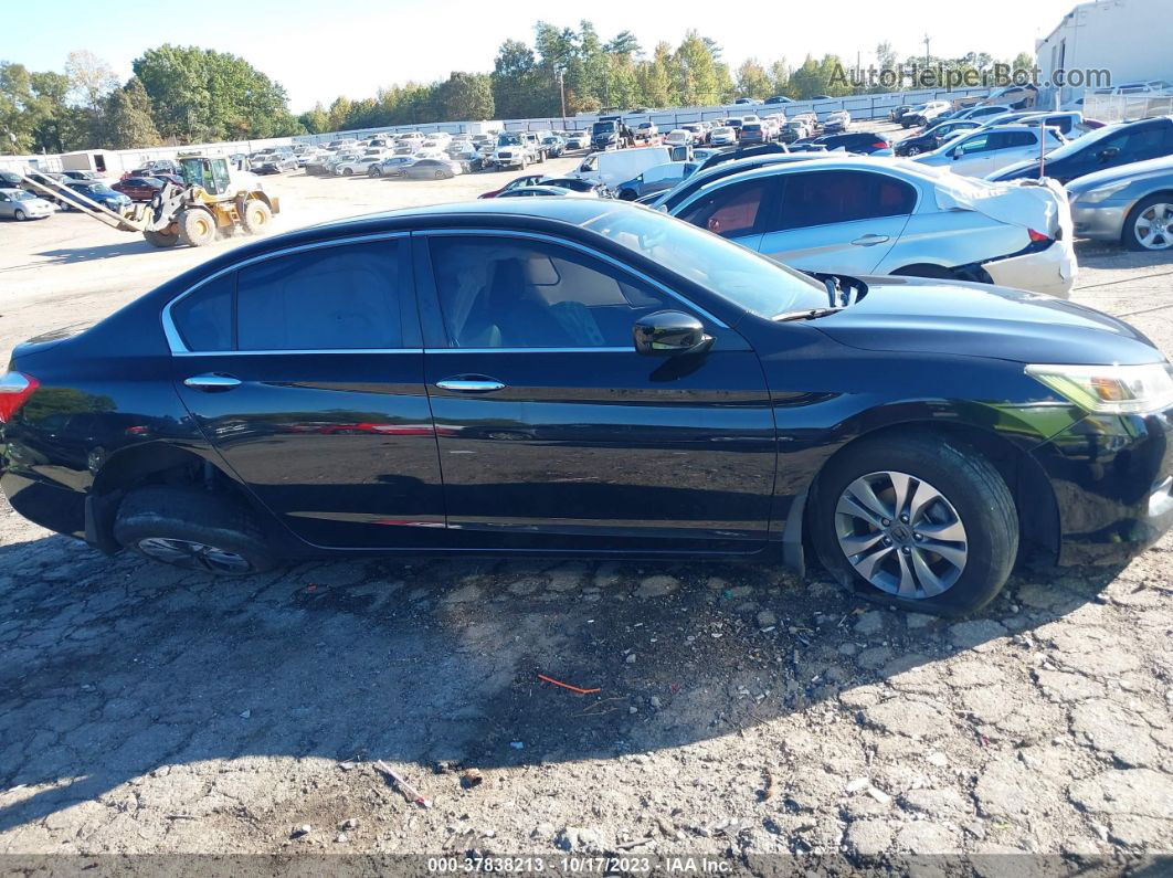 2015 Honda Accord Sedan Lx Black vin: 1HGCR2F36FA183117