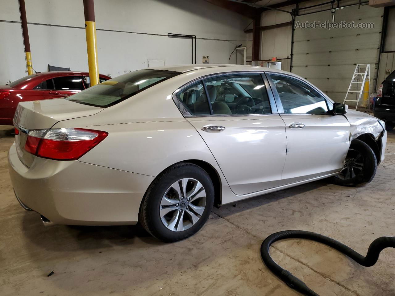 2015 Honda Accord Lx Cream vin: 1HGCR2F36FA189063