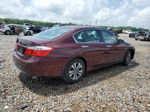 2015 Honda Accord Lx Maroon vin: 1HGCR2F36FA238388