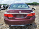 2015 Honda Accord Lx Maroon vin: 1HGCR2F36FA238388