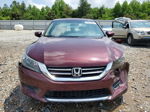 2015 Honda Accord Lx Maroon vin: 1HGCR2F36FA238388