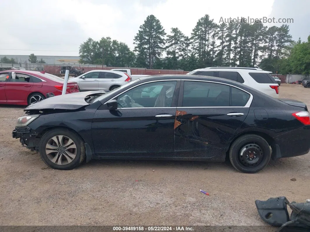 2015 Honda Accord Lx Black vin: 1HGCR2F36FA239895