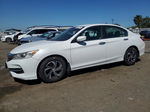 2016 Honda Accord Lx White vin: 1HGCR2F36GA008528