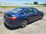 2016 Honda Accord Lx Blue vin: 1HGCR2F36GA057440