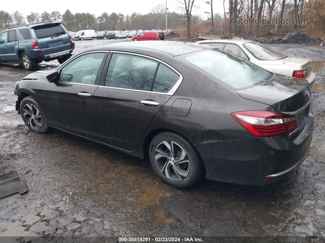 2016 Honda Accord Lx Коричневый vin: 1HGCR2F36GA057812