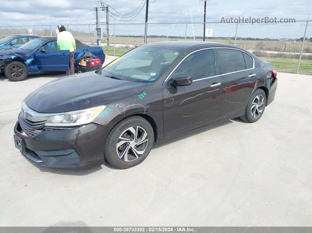 2016 Honda Accord Lx Серый vin: 1HGCR2F36GA120827