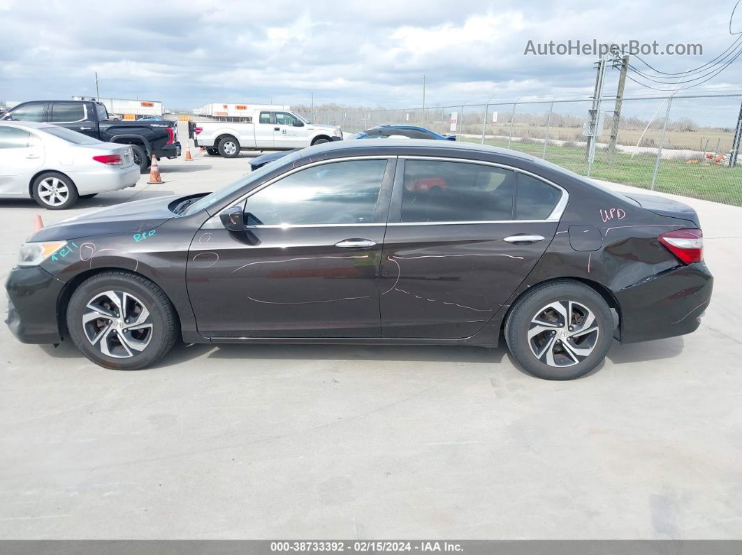 2016 Honda Accord Lx Gray vin: 1HGCR2F36GA120827