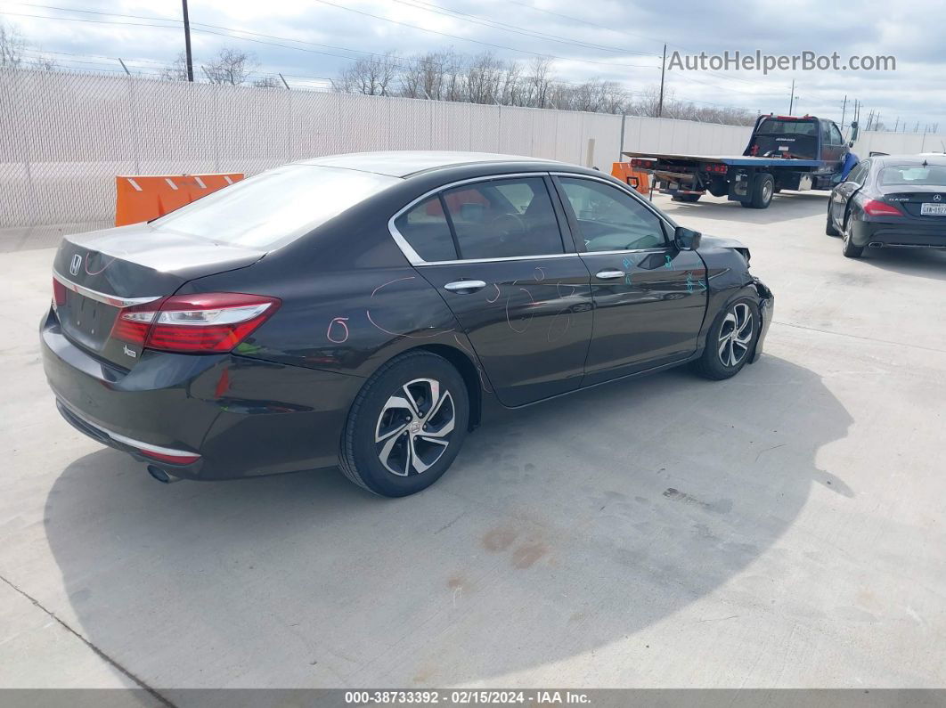 2016 Honda Accord Lx Gray vin: 1HGCR2F36GA120827