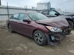 2016 Honda Accord Lx Бордовый vin: 1HGCR2F36GA168425