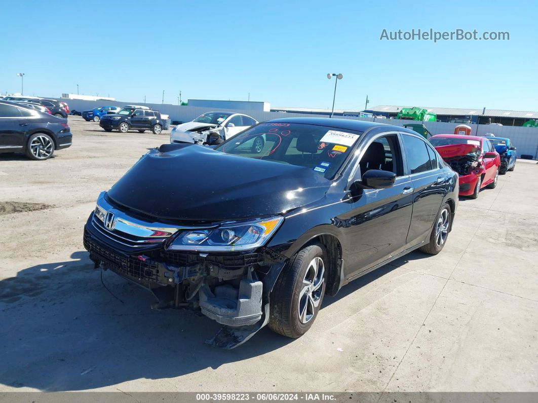 2016 Honda Accord Lx Черный vin: 1HGCR2F36GA222368