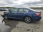 2017 Honda Accord Lx Blue vin: 1HGCR2F36HA072957