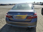 2017 Honda Accord Lx Gray vin: 1HGCR2F36HA103835