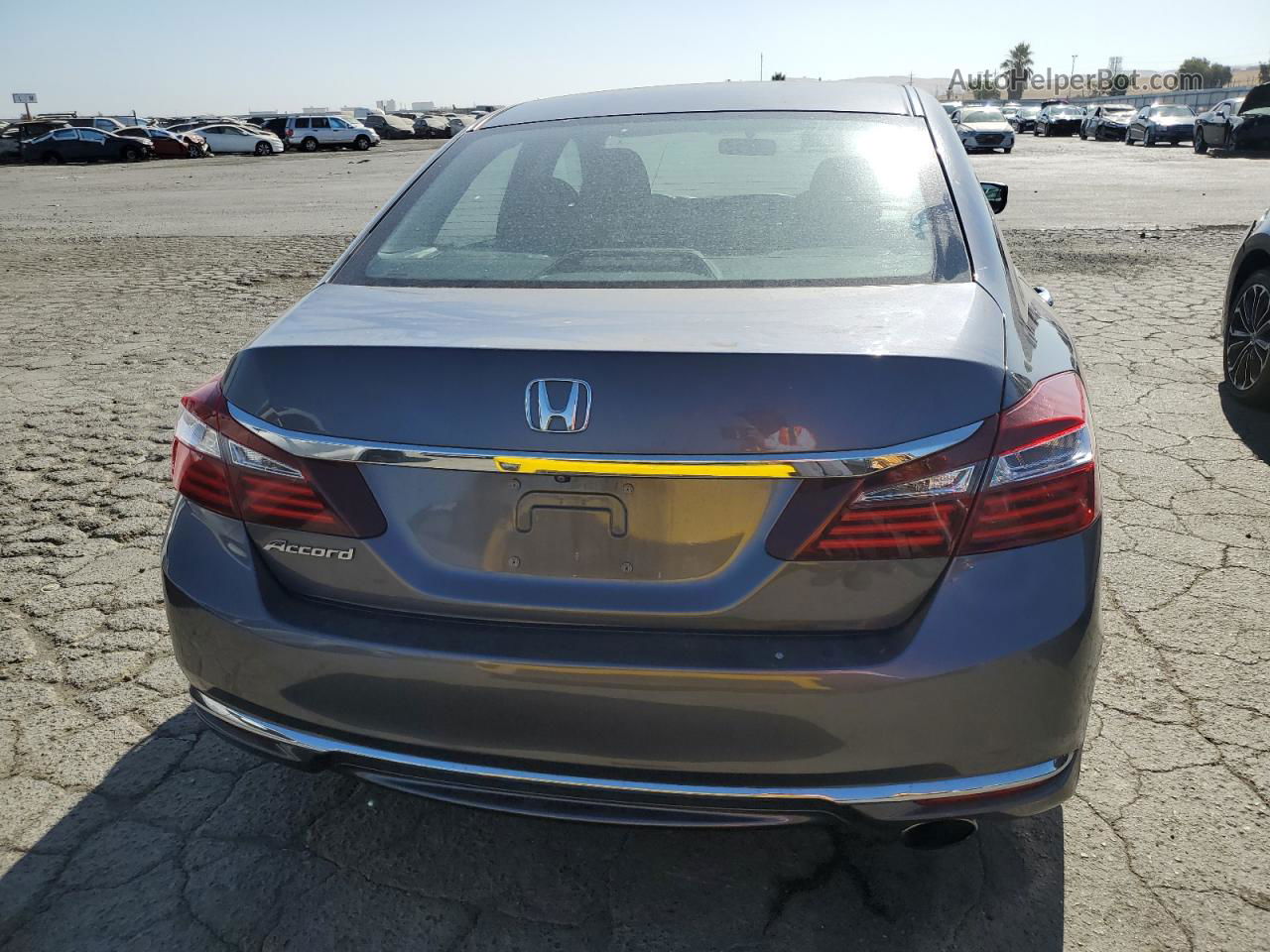 2017 Honda Accord Lx Серый vin: 1HGCR2F36HA103835