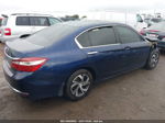 2017 Honda Accord Lx Blue vin: 1HGCR2F36HA246350