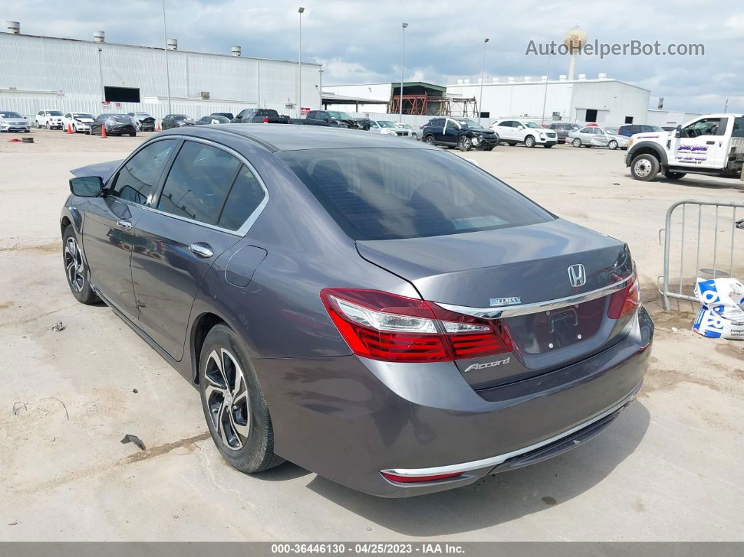 2017 Honda Accord Sedan Lx Gray vin: 1HGCR2F36HA247451