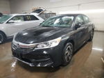 2017 Honda Accord Lx Black vin: 1HGCR2F36HA257977