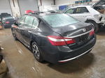 2017 Honda Accord Lx Black vin: 1HGCR2F36HA257977