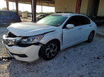 2017 Honda Accord Lx White vin: 1HGCR2F36HA263648