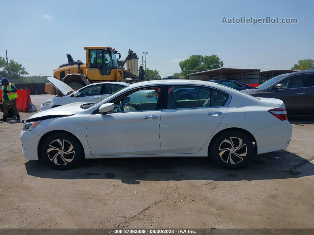 2017 Honda Accord Lx Белый vin: 1HGCR2F36HA281843