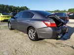 2014 Honda Accord Lx Gray vin: 1HGCR2F37EA012603