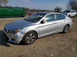 2014 Honda Accord Lx Silver vin: 1HGCR2F37EA022161