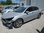 2014 Honda Accord Lx Silver vin: 1HGCR2F37EA022189