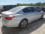 2014 Honda Accord Lx Silver vin: 1HGCR2F37EA022189