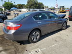 2014 Honda Accord Lx Gray vin: 1HGCR2F37EA056701