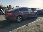 2014 Honda Accord Lx Burgundy vin: 1HGCR2F37EA100499