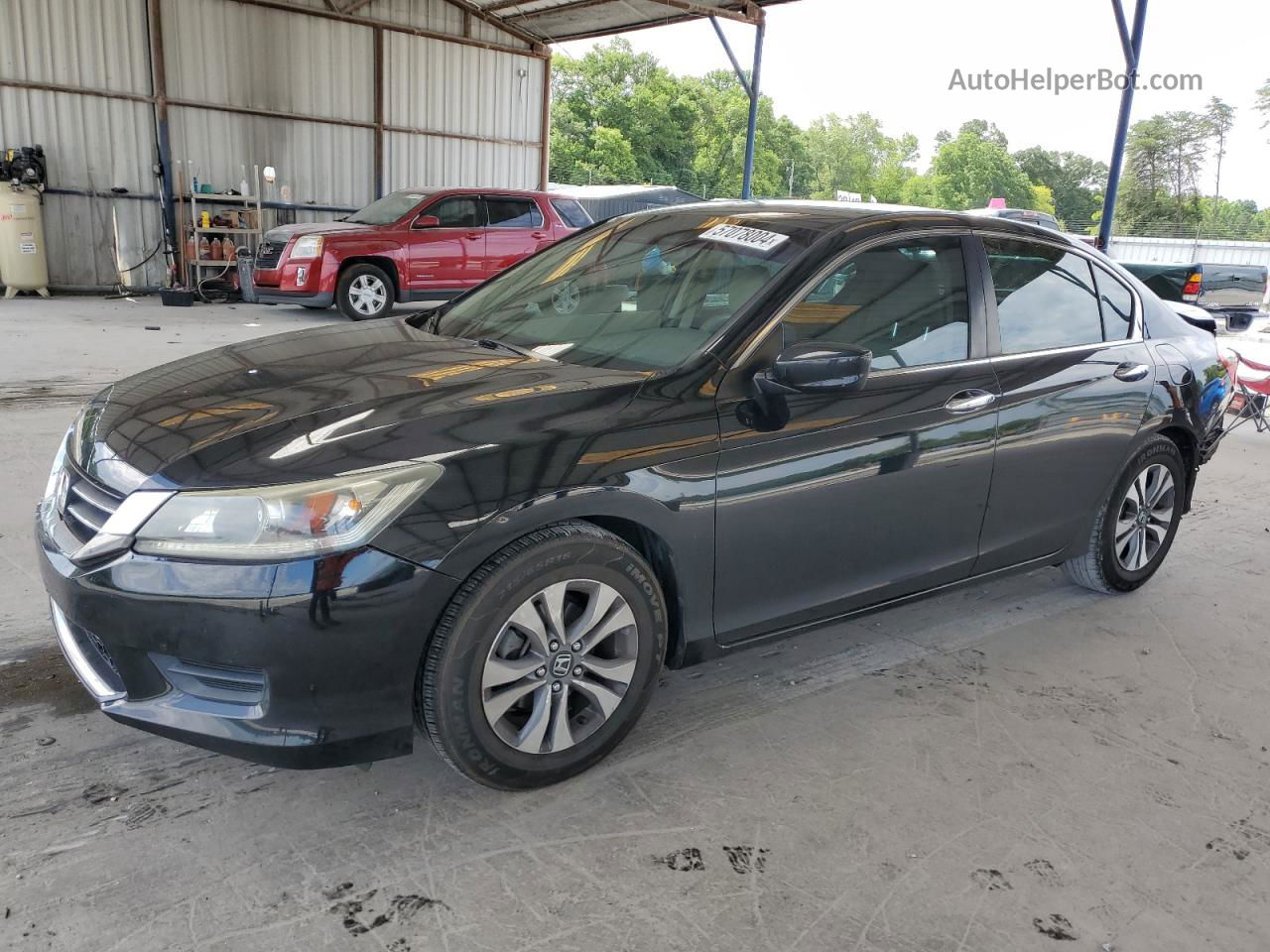 2014 Honda Accord Lx Черный vin: 1HGCR2F37EA126357