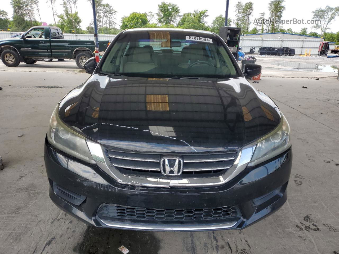 2014 Honda Accord Lx Черный vin: 1HGCR2F37EA126357