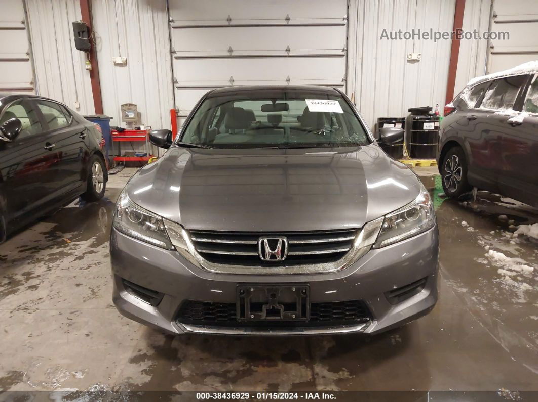 2014 Honda Accord Lx Серый vin: 1HGCR2F37EA185733