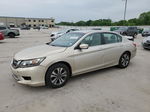 2014 Honda Accord Lx Beige vin: 1HGCR2F37EA191886