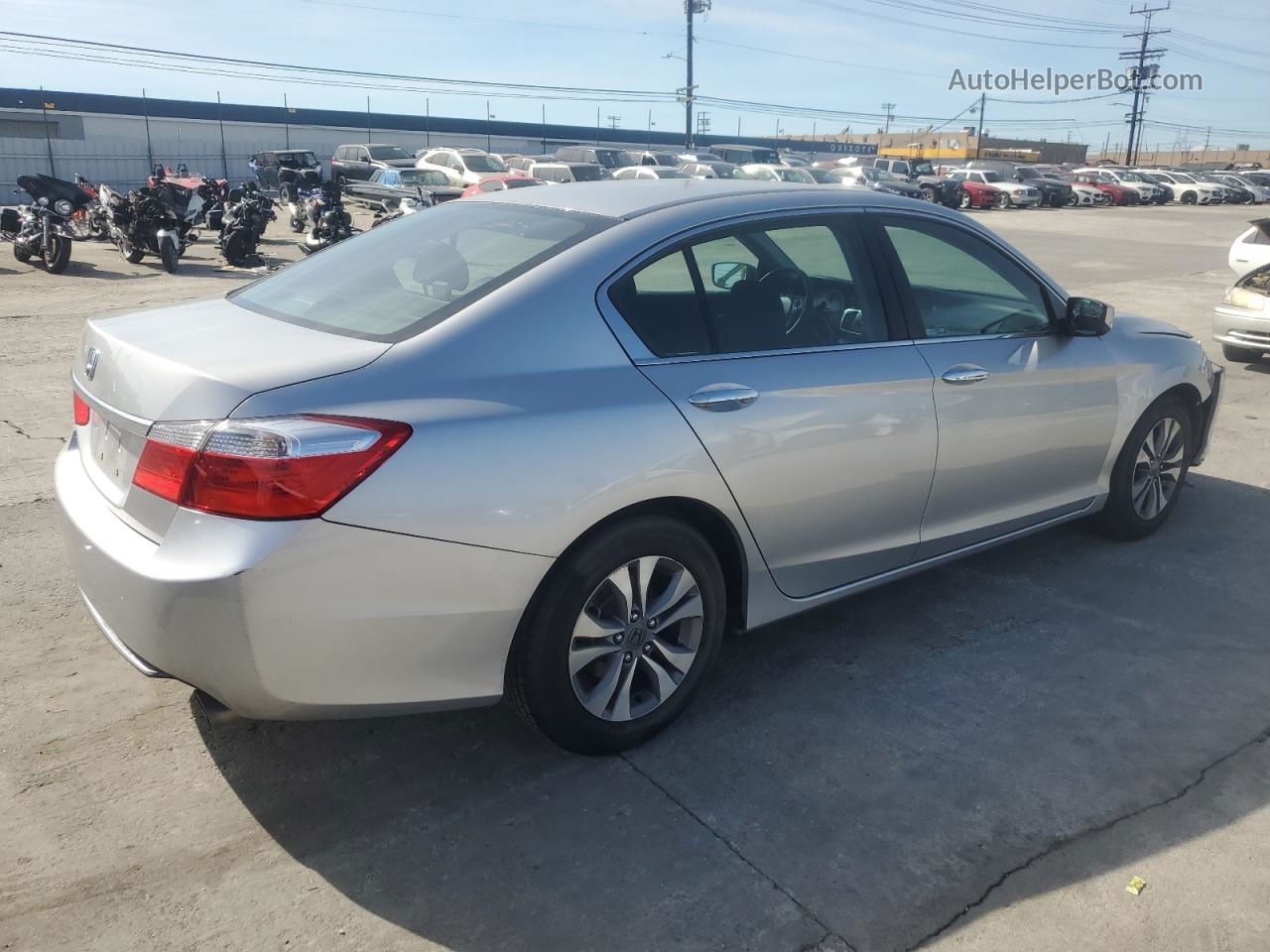 2014 Honda Accord Lx Серебряный vin: 1HGCR2F37EA258163