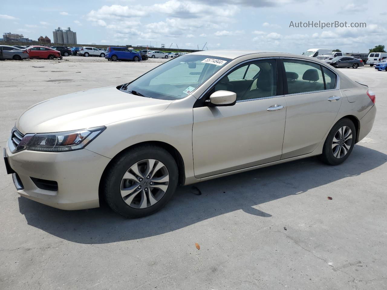 2014 Honda Accord Lx Gold vin: 1HGCR2F37EA261726