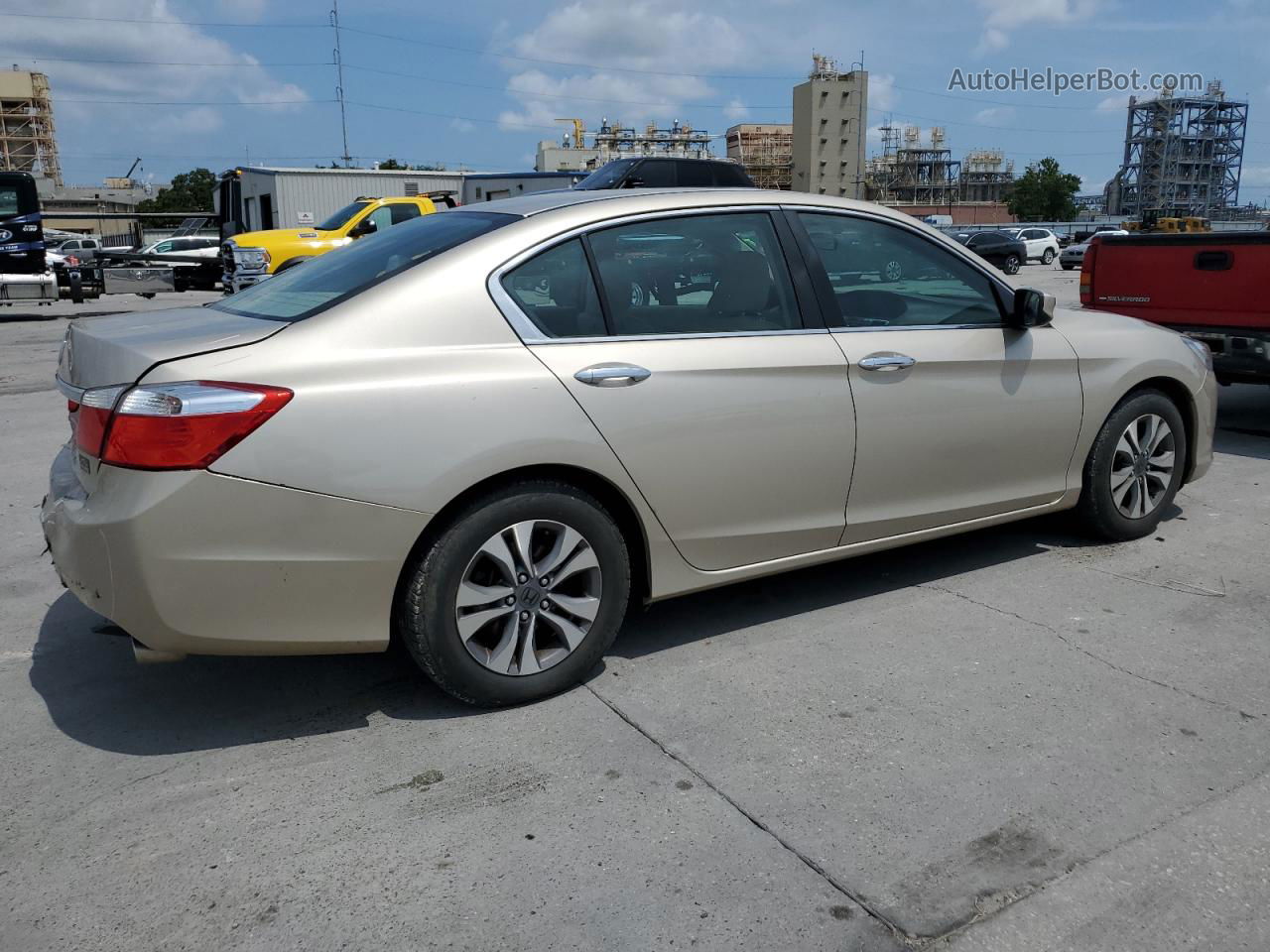 2014 Honda Accord Lx Gold vin: 1HGCR2F37EA261726