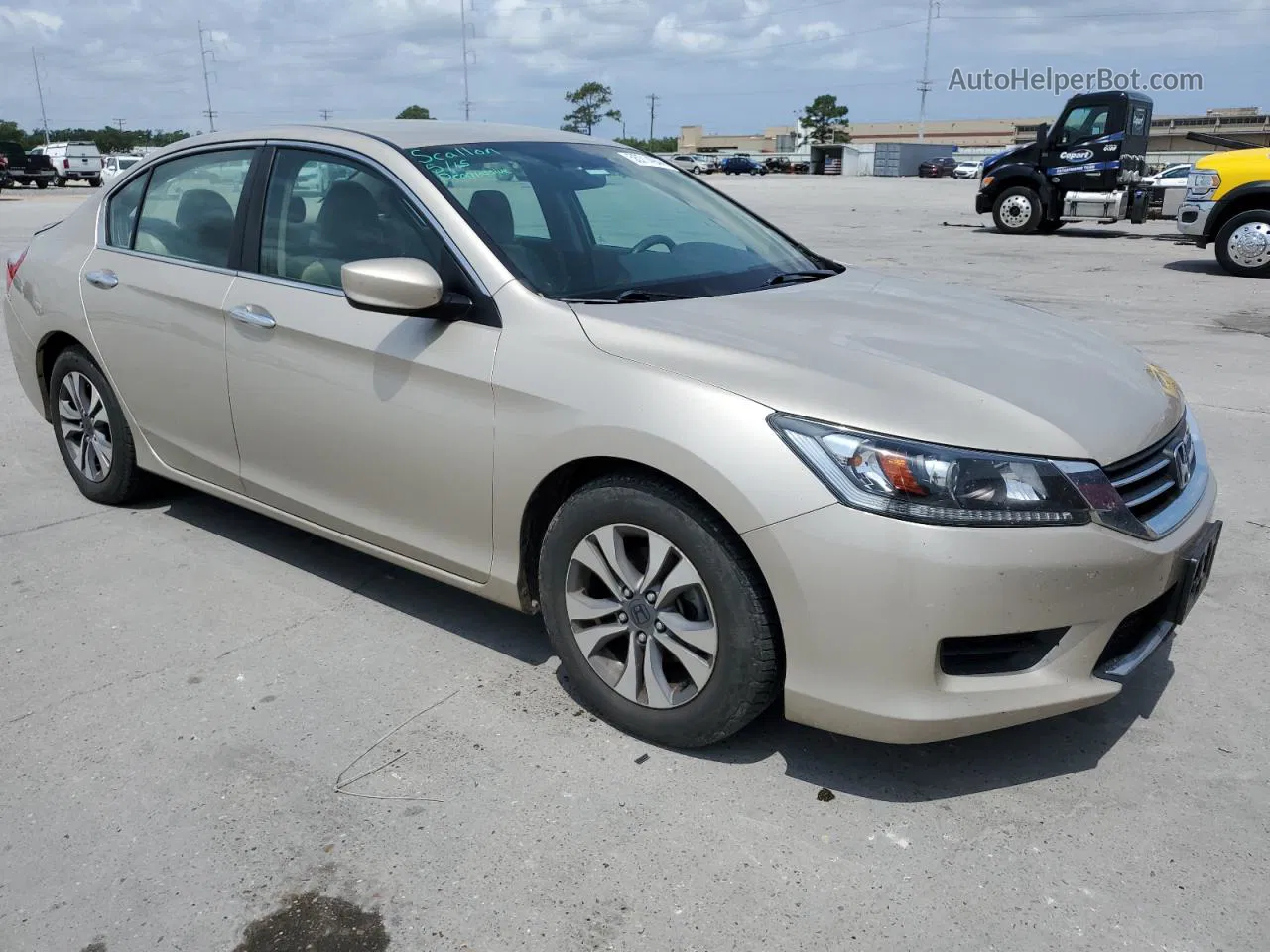 2014 Honda Accord Lx Gold vin: 1HGCR2F37EA261726