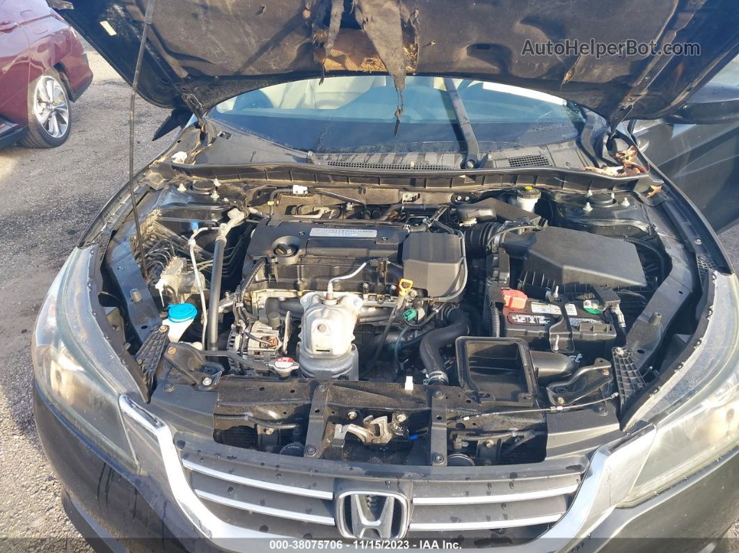 2014 Honda Accord Lx Черный vin: 1HGCR2F37EA289526