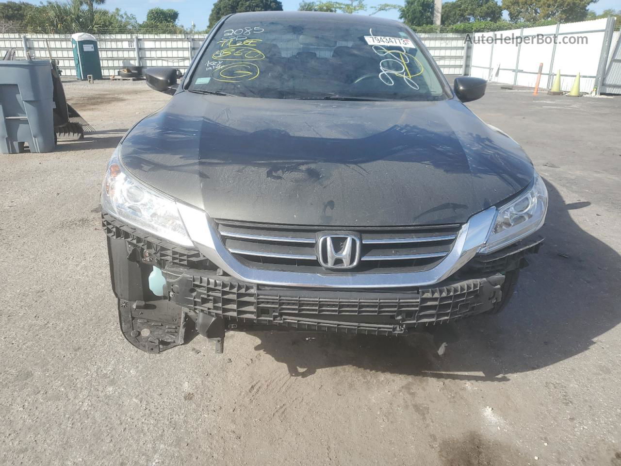 2014 Honda Accord Lx Серый vin: 1HGCR2F37EA292085