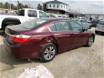 2014 Honda Accord Lx Бордовый vin: 1HGCR2F37EA301514