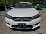 2015 Honda Accord Lx White vin: 1HGCR2F37FA026096