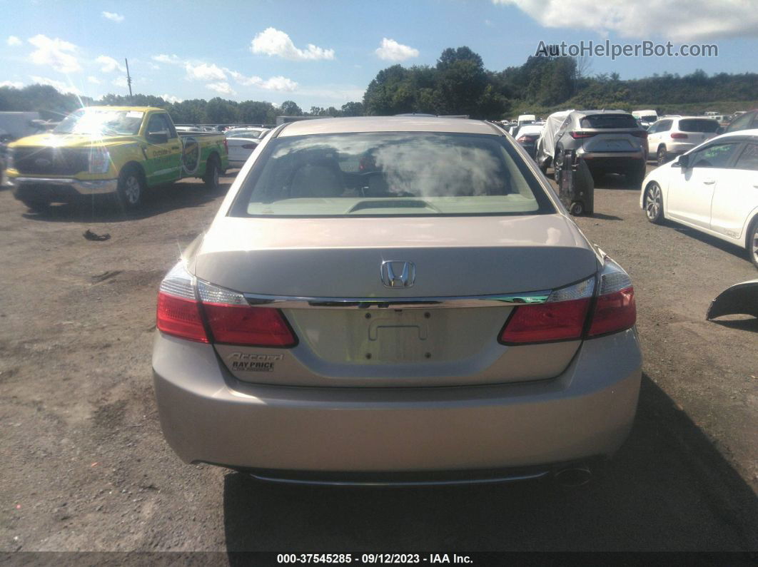 2015 Honda Accord Sedan Lx Beige vin: 1HGCR2F37FA043870