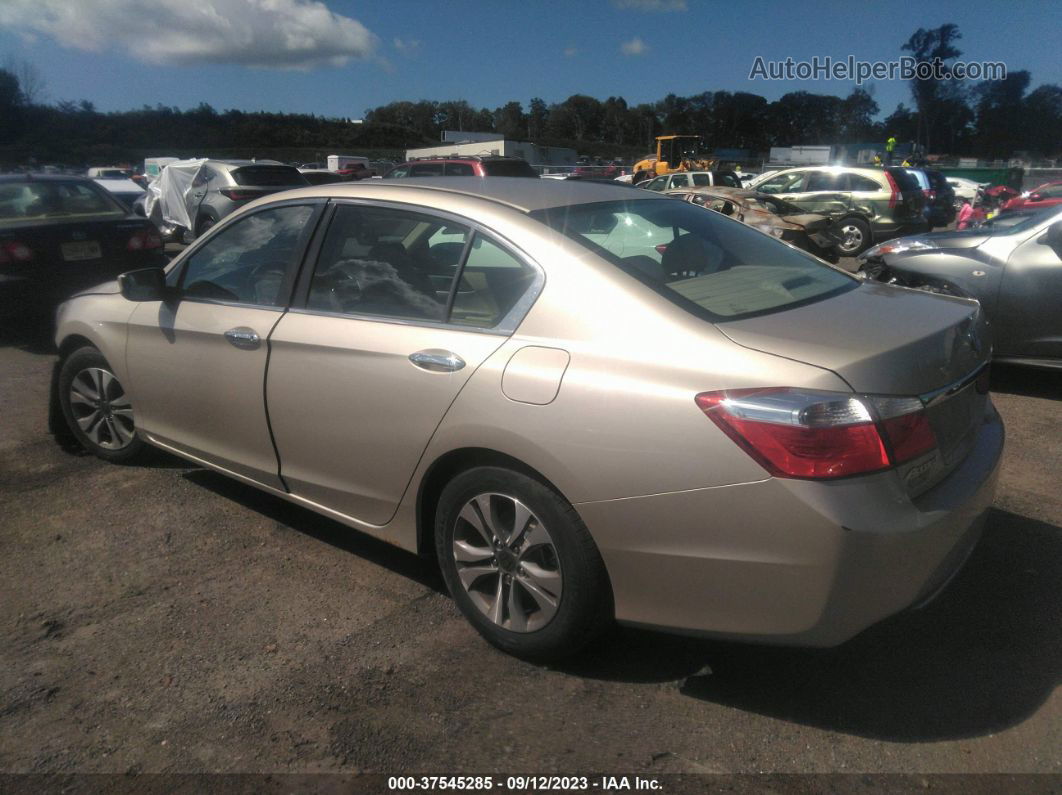 2015 Honda Accord Sedan Lx Beige vin: 1HGCR2F37FA043870