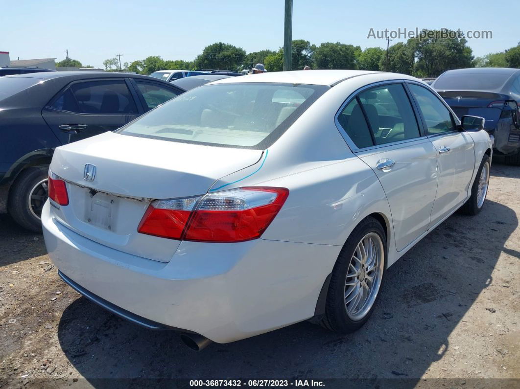 2015 Honda Accord Sedan Lx White vin: 1HGCR2F37FA077758