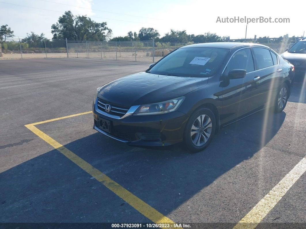 2015 Honda Accord Sedan Lx Black vin: 1HGCR2F37FA079395