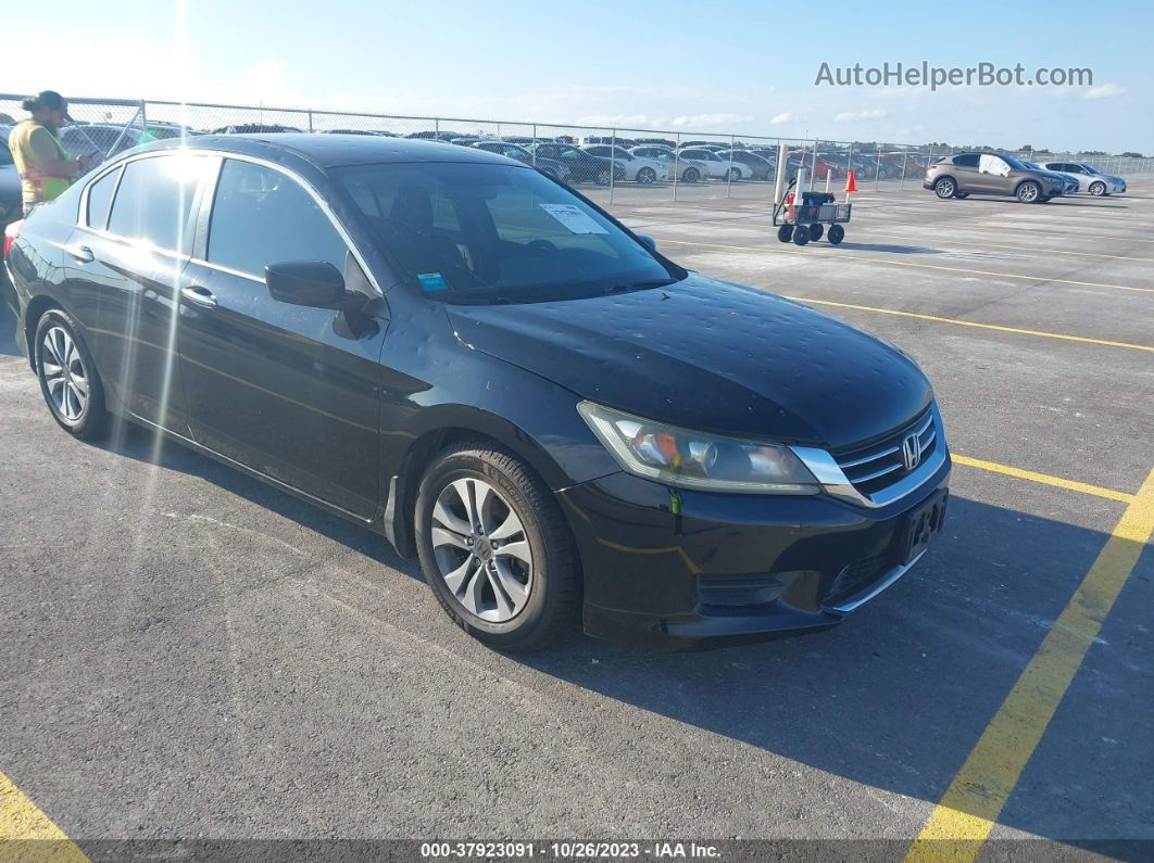 2015 Honda Accord Sedan Lx Black vin: 1HGCR2F37FA079395