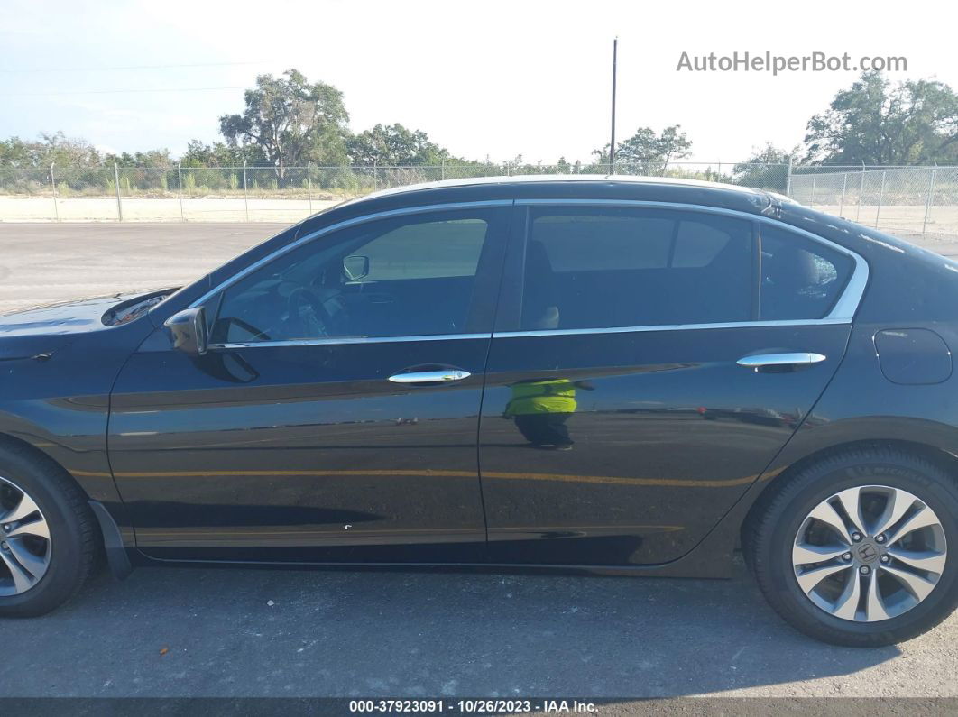 2015 Honda Accord Sedan Lx Black vin: 1HGCR2F37FA079395