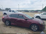 2015 Honda Accord Lx Burgundy vin: 1HGCR2F37FA117580